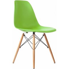 Крісло для кухні на ніжках Bonro В-173 FULL KD зелене 7000558 фото