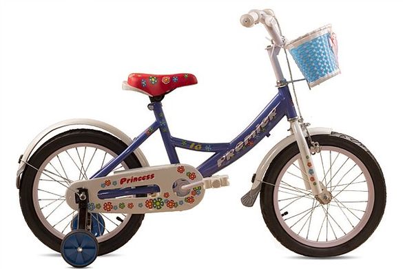 Велосипед дитячий Premier Princess 16 Blue 580445 фото
