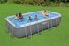 56465 Каркасный бассейн Bestway 549x274x122 см с картриджным фильтром, лиственницей и тентом. 20501214 фото 4