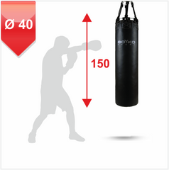 Мішок боксерський з вузлом кріплення на ременях, розмір: 150х40 1640008 фото
