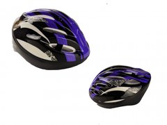 Шлем для катания на велосипеде, самокате, роликах MS 0033 большой (Фиолетовый) 21307821 фото