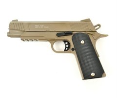 G38D Страйкбольный пистолет Galaxy Colt металлический пружинный песочный 20500953 фото