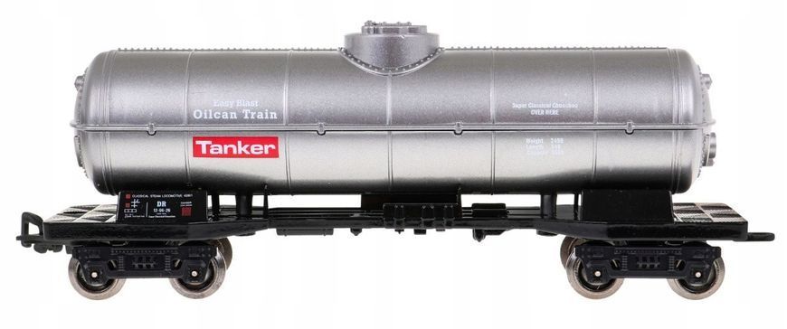 Металлический электропоезд с функцией дыма Zkt-60-18 20200796 фото
