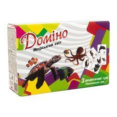 Настольная игра Домино "Морской мир" 30767 (укр.) 21305528 фото