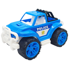 Игрушечный джип Полиция 3558TXK с открытым кузовом (Голубой) 21304251 фото