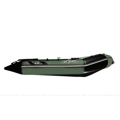 Килевая моторная лодка К-330 (зеленая) 1070011 фото
