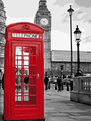 Картина по номерам. Art Craft "Звонок из Лондона" 40*50 см 11212-AC 21302458 фото