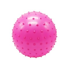 Мяч резиновый Ёжик Bambi BT-PB-0139 диаметр 23 см (Розовый) 21300508 фото