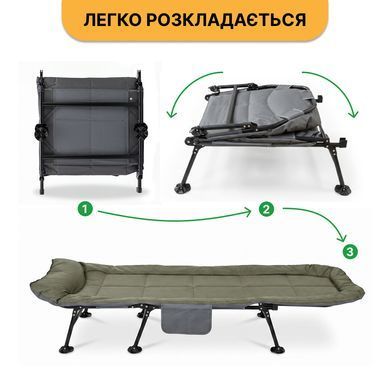 Раскладная кровать (раскладушка) LEOBRO (FB-S17) 22500102 фото