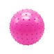 Мяч резиновый Ёжик Bambi BT-PB-0139 диаметр 23 см (Розовый) 21300508 фото