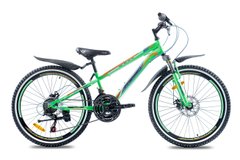 Велосипед сталь Premier Pirate24 Disc 11 зелений матовий 1080111 фото