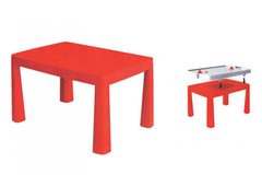 Дитячий ігровий стіл з настільним хокеєм 04580/1/2/3/4/5, 2в1 (Червоний) 21300609 фото