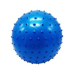 М'яч гумовий Їжачок Bambi BT-PB-0139 діаметр 23 см (Синій) 21300509 фото