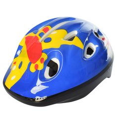 Детский шлем MS 1955 для катания на велосипеде (Сине-желтый) 21307823 фото