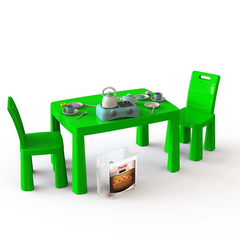 Ігровий набір Кухня дитяча DOLONI-TOYS 04670/1 (34 предмети, стіл + 2 стільчики) (04670/2) 21304129 фото