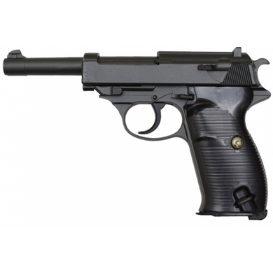 Дитячий пістолет на кульках "Вальтер P38" Galaxy G21 Метал, чорний 21301059 фото