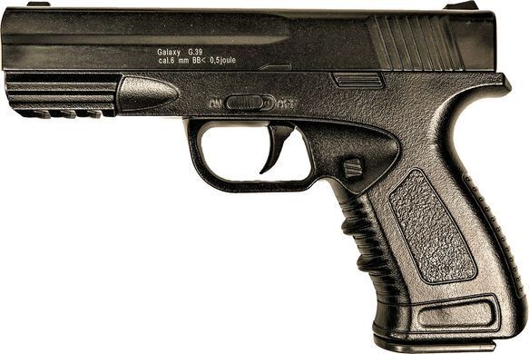 G39 Страйкбольный пистолет Galaxy Glock металл черный 20500955 фото