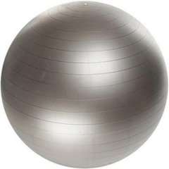 Мяч для фитнеса (фитбол) 75 см HMS, серый 580521 фото