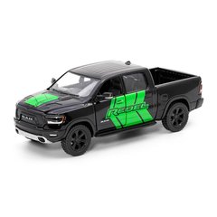 Машинка металева інерційна 2019 Dodge RAM 1500 Kinsmart KT5413WF 1:46 (Чорний) 21304530 фото