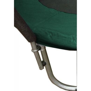 Батут Atleto 312 см с внутренней сеткой зеленый (2 места) 7000011 фото