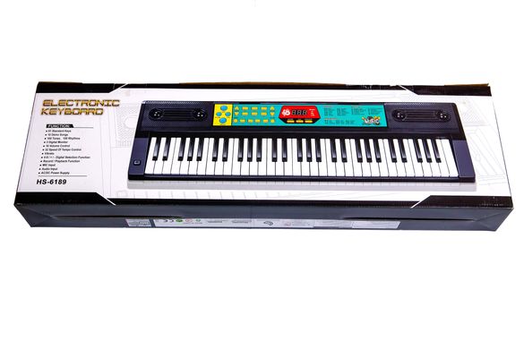 G192703-Hs-6189A Піаніно на батарейках із мікрофоном 20501385 фото