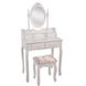 Туалетный столик Bonro-В-011 (серый табурет) 7000189 фото 2