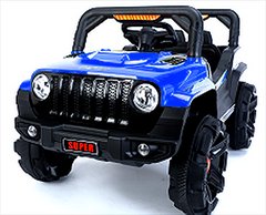 Электромобиль Just Drive Jeep Grand-Rs1 – синий 20200368 фото