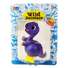 Іграшка заводна "Динозавр" 2030A 15 см (Фіолетовий) 21302011 фото
