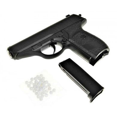 Детский пистолет на пульках "Копия Walther PPS" Galaxy G3 Металл, черный 21301061 фото