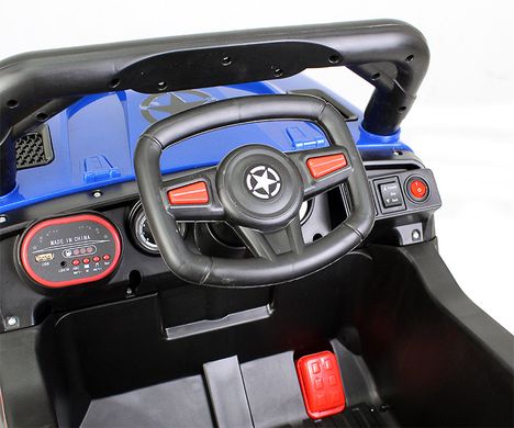 Електромобіль Just Drive Jeep Grand-Rs1 - синій 20200368 фото
