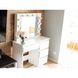 Туалетный столик с подсветкой, розеткой и USB Bonro-B071 белый 7000190 фото 13