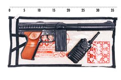 Іграшковий автомат "M60" Golden Gun 253GG з пістонами 21301012 фото