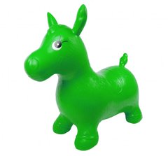 Детский прыгун-лошадка MS0737 резиновый (Зеленый) 21306325 фото
