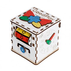 Дитячий розвиваючий куб Бізіборд K001, 12 × 12 × 12 21307554 фото