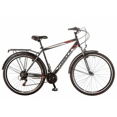 Велосипед 28 Formula HORIZONT AM 14G Vbr рама-20,5 St чорно-червоний (м) з багажником зад St, з крилом St 2017 1890251 фото