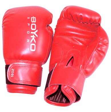 Перчатки боксерские - 10 ун красные 1640615 фото
