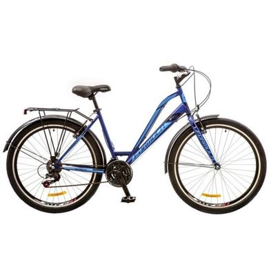 Велосипед 26 Formula BREEZE 14G Vbr рама-18 St синій з багажником зад St, з крилом St 2017 1890201 фото