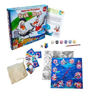 Настольная игра "Морские выходные Brik and Brok" 30202 рус 21305609 фото