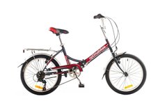Велосипед зібраний пошта 20 OPTIMABIKES VECTOR St з багажн. чорно-червоний 2014 1890152 фото