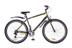Велосипед 29 Discovery ATTACK 14G Vbr рама-19,5 St черно-серо-зеленый (м) 2017 1890051 фото