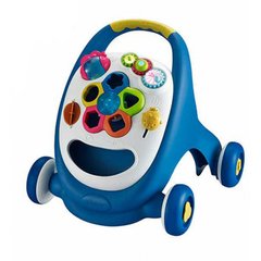 Детская каталка-ходунки с сортером 91157 погремушки в наборе (Синий 91157(Blue)) 21307810 фото