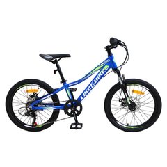 Велосипед подростковый 2-х колёсный 20" A212002 (RL7T) LIKE2BIKE Energy, цвет синий 21300263 фото