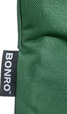 Рыболовное кресло-лежак Bonro B-23 с регулируемой спинкой, столиком и подставкой, зеленое 7001232 фото