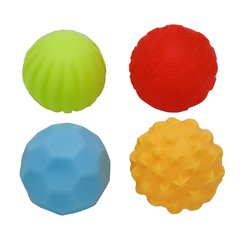 Набір Іграшок для ванної A004 м'ячики 4 шт (A004-2) 21301314 фото