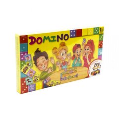 Детская настольная игра "Домино: Забавные животные" DTG-DMN-04, 28 элементов 21305361 фото