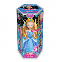 Набір для ліплення Princess Doll CLPD-02, 2 види пластиліна в комплекті (Блакитне плаття) 21300615 фото