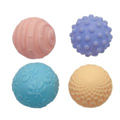 Набір Іграшок для ванної A004 м'ячики 4 шт (A004-3) 21301315 фото