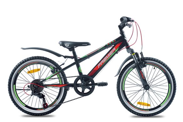 Велосипед сталь Premier Samurai20 10 чорний 1080117 фото