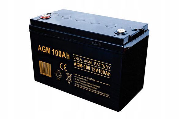 Аккумуляторная батарея Volt Polska Agm Vrla 100Ah 12v 6AKUXAG100 22900044 фото