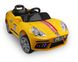 Електромобіль Just Drive Porsche-1 - жовтий 20200490 фото 1
